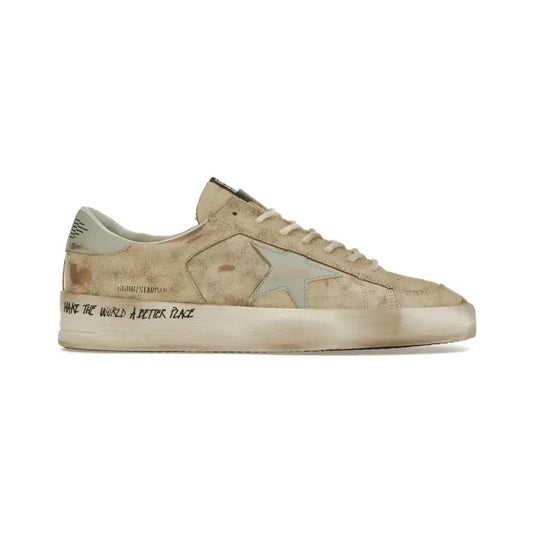 Golden Goose White Vintage Light Blue