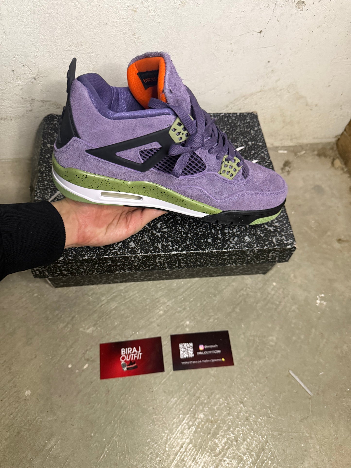Jordan 4 Canyon Purple Velicina 42