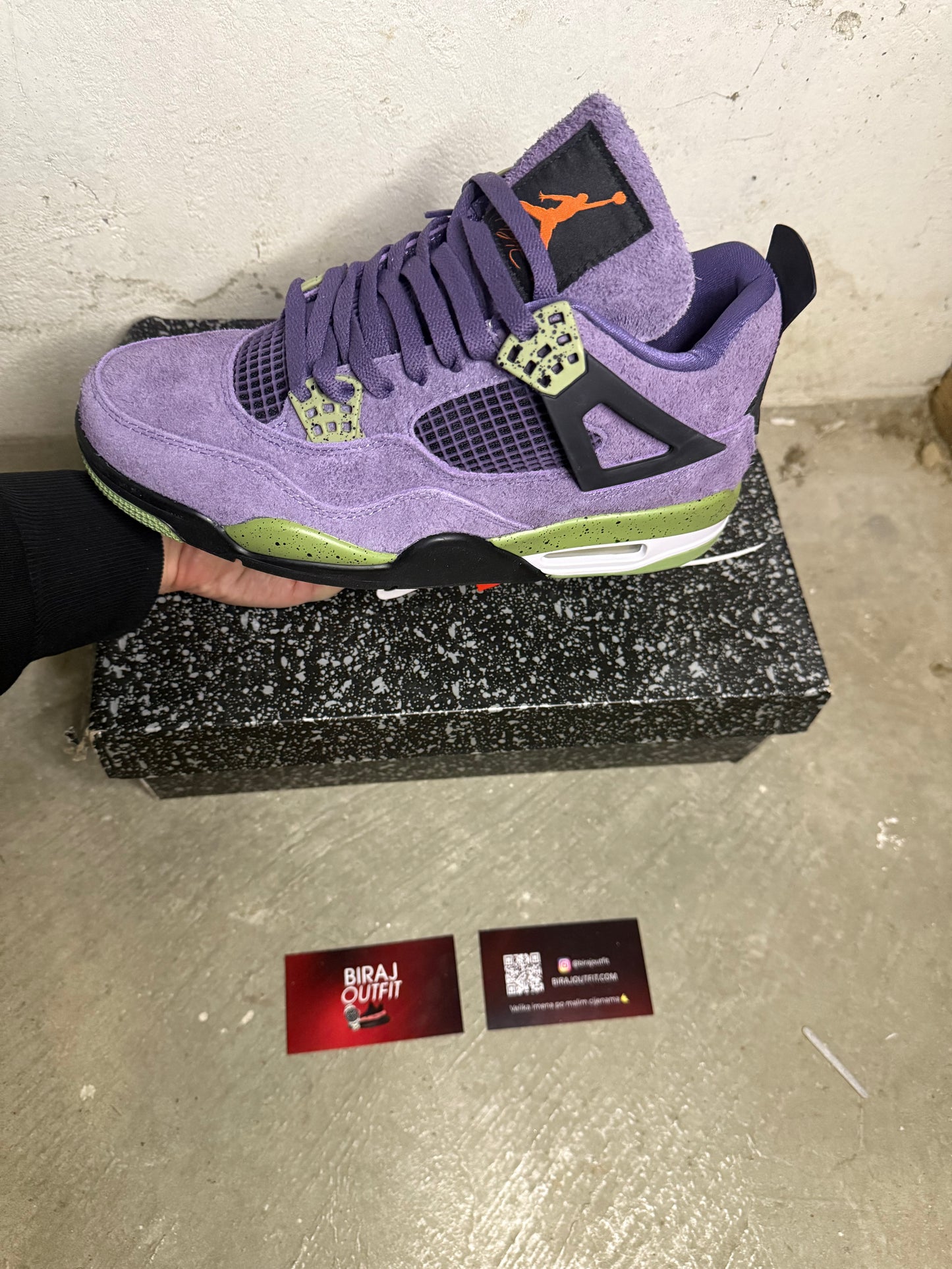 Jordan 4 Canyon Purple Velicina 42