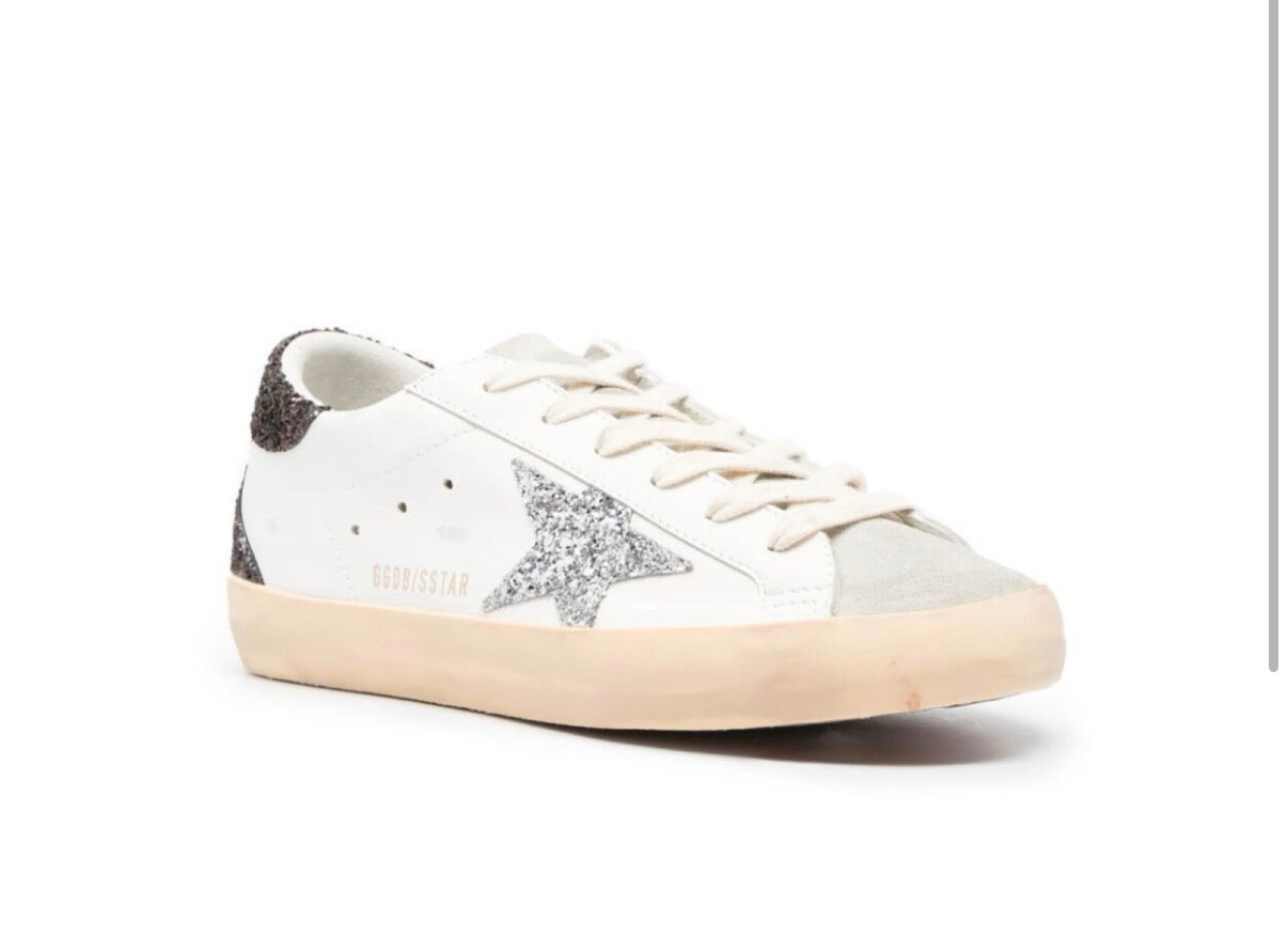 Golden Gooose Black Silver Glitter Veličina 36