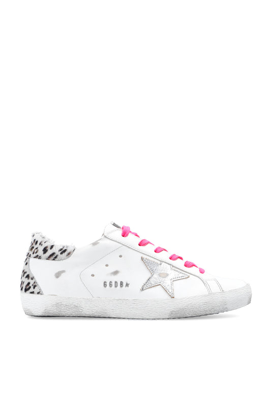 Golden Goose White/Silver/Leopard Veličina 37
