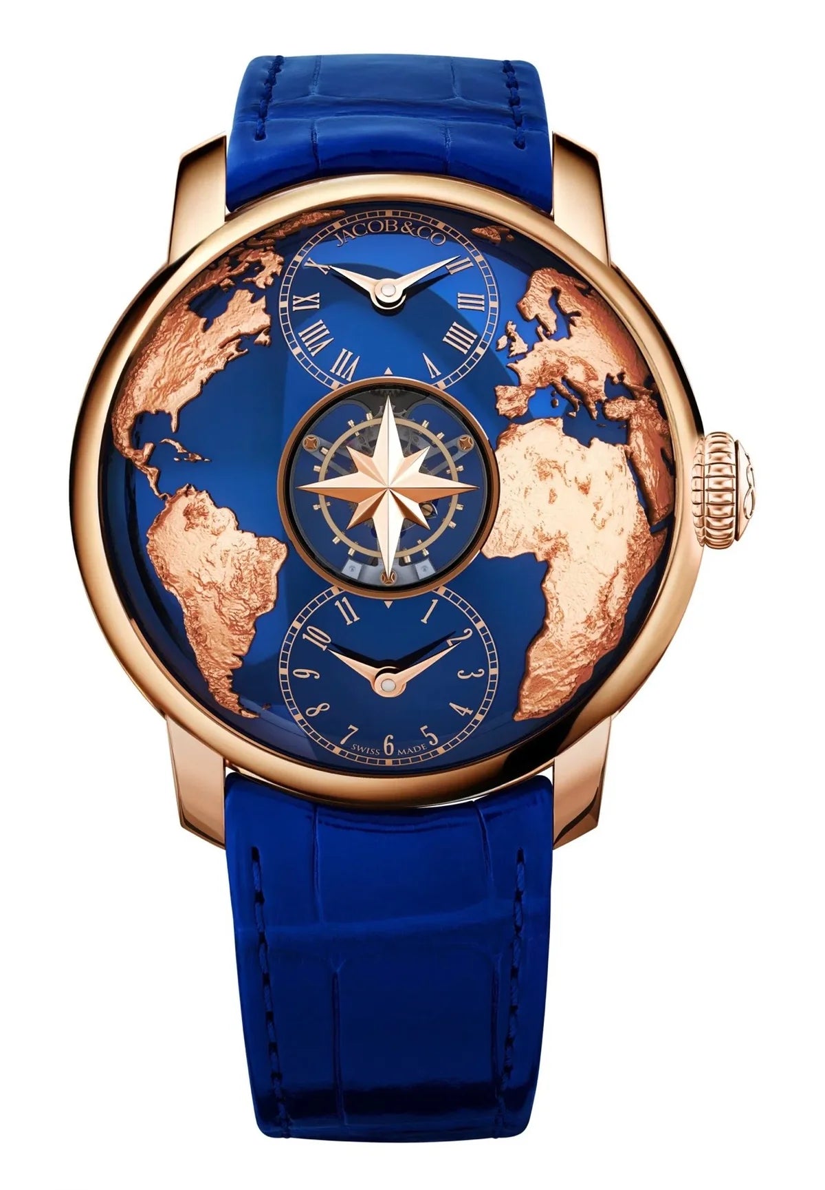 Jacob & Co. The World Is Yours Dual Time Zone Tourbillon