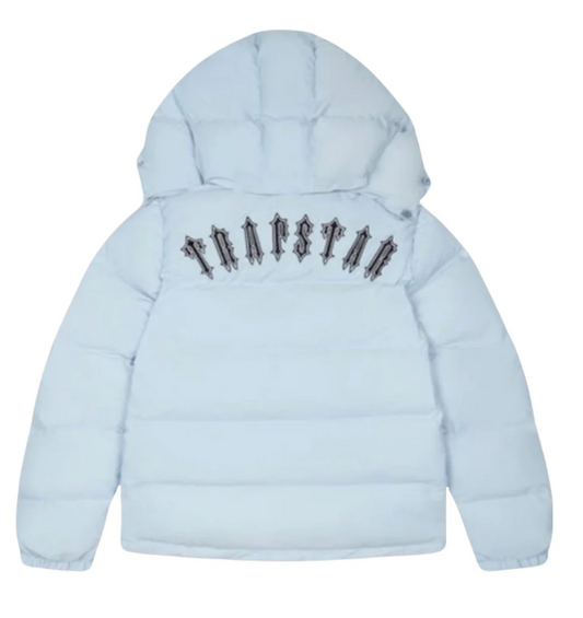 Irongate Detachable Hooded Baby Blue Puffer