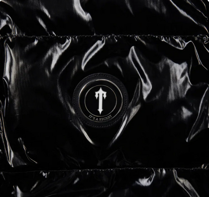 Women Decoded Shiny Black Jacket
