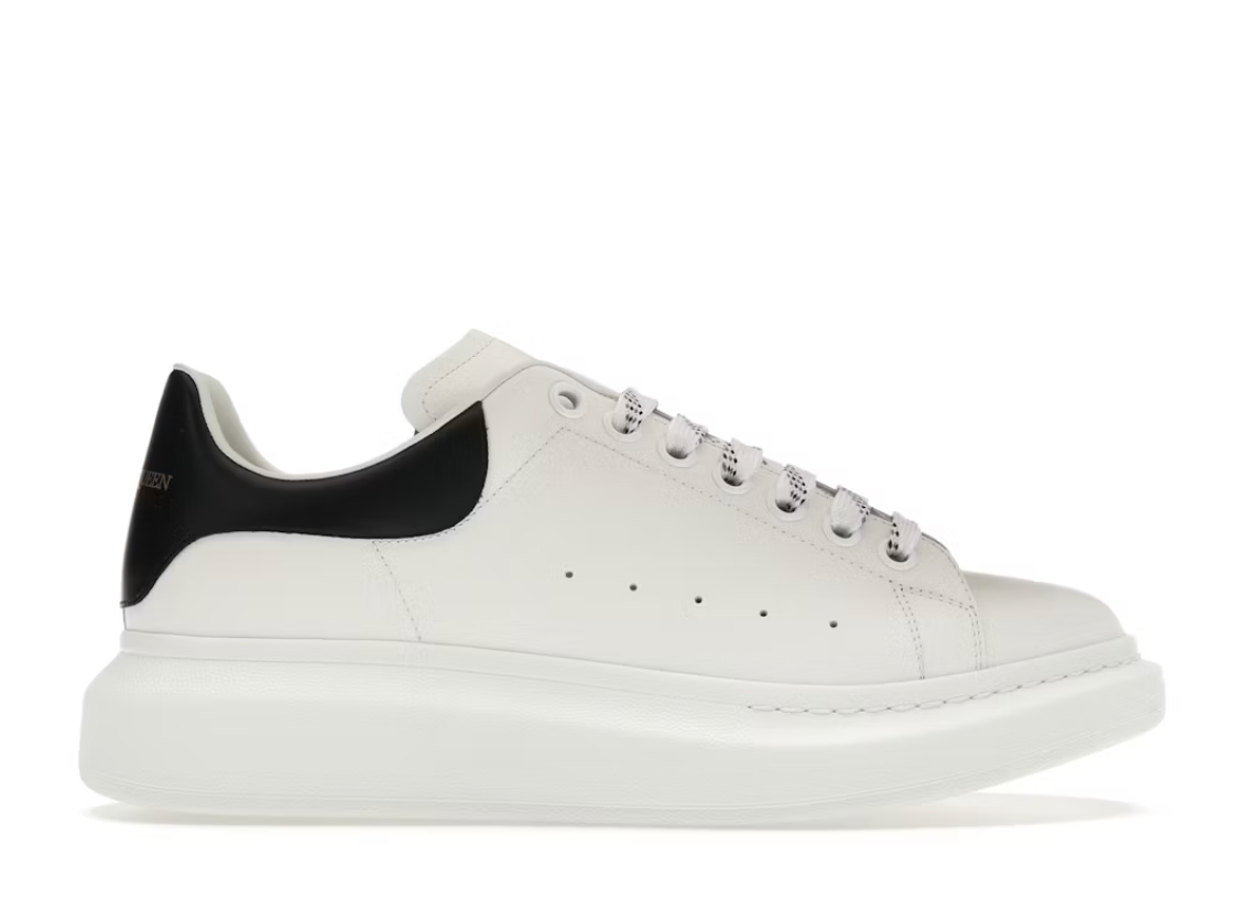 Alexander McQueen Oversized White Black