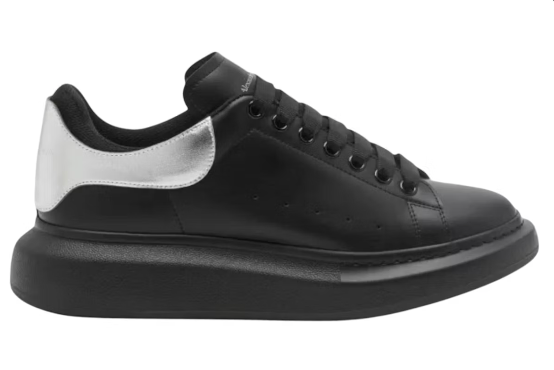 Alexander McQueen Oversized Black Silver