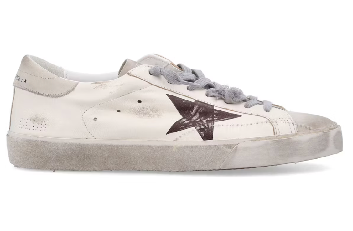 Golden Goose Super Star White Ice Brown