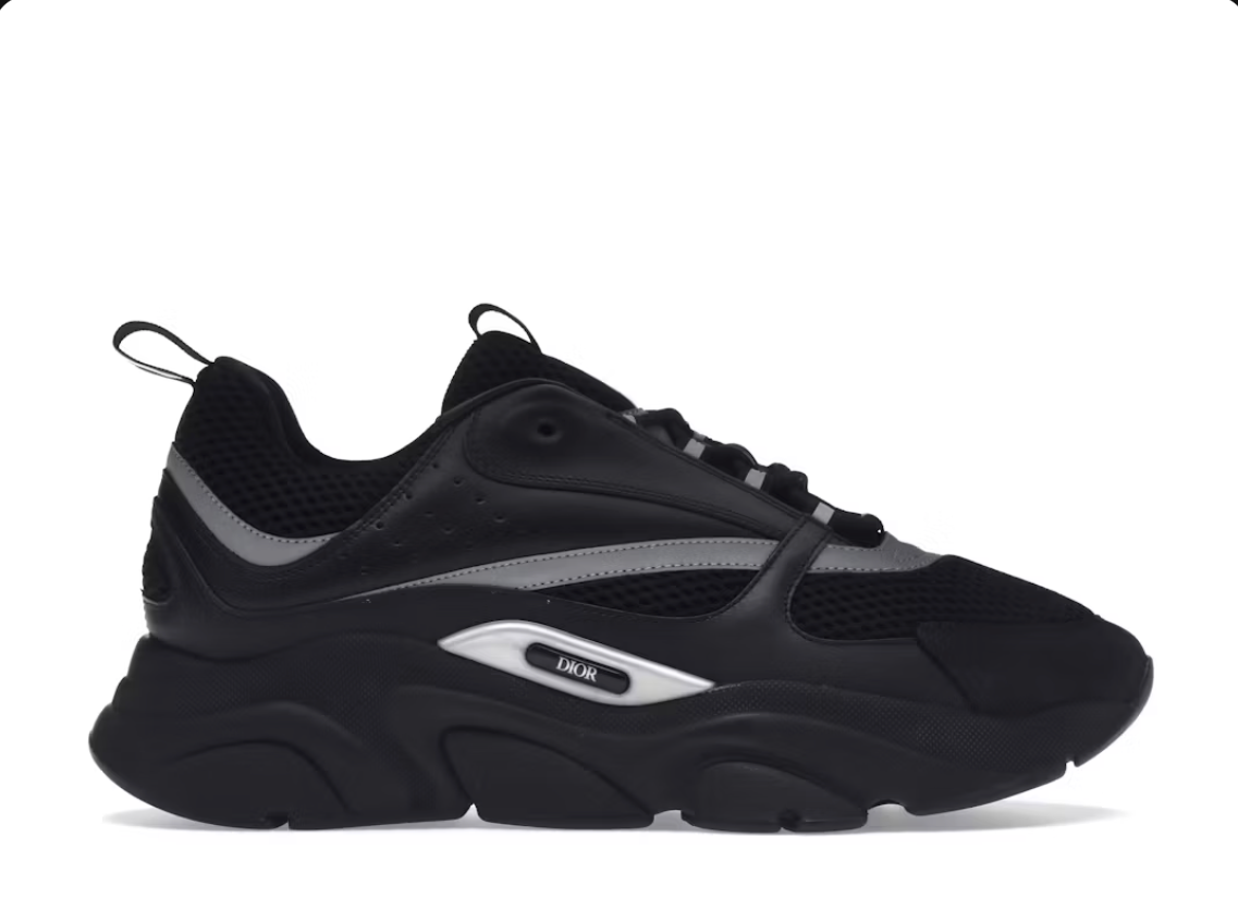 Dior B22 Black Silver
