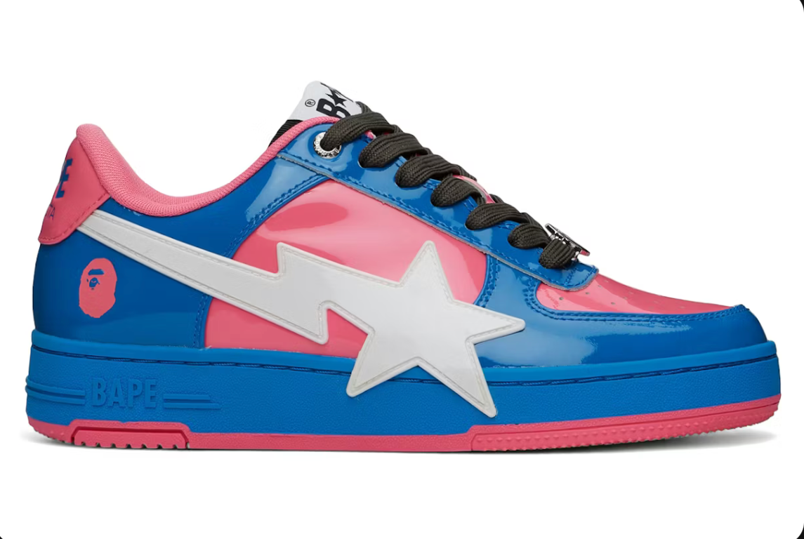 A Bathing Ape Bape Sta OS #1 M2 Blue Pink