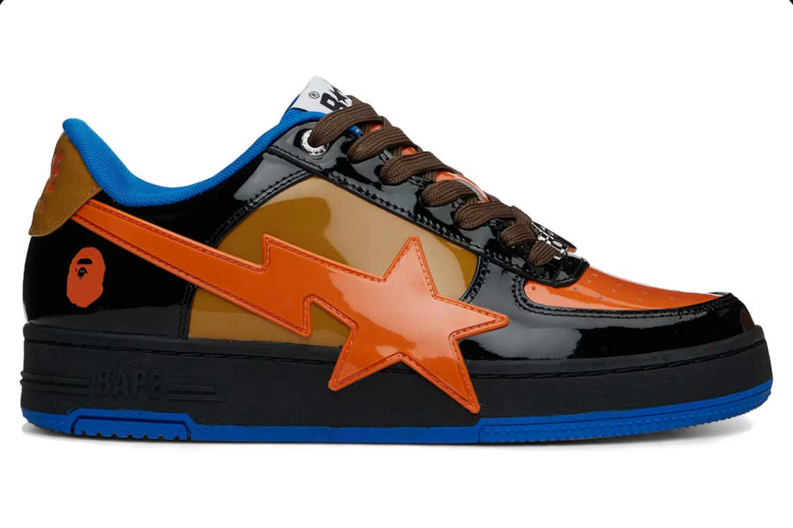 A Bathing Ape Bape Sta OS #1 M2 Black Orange