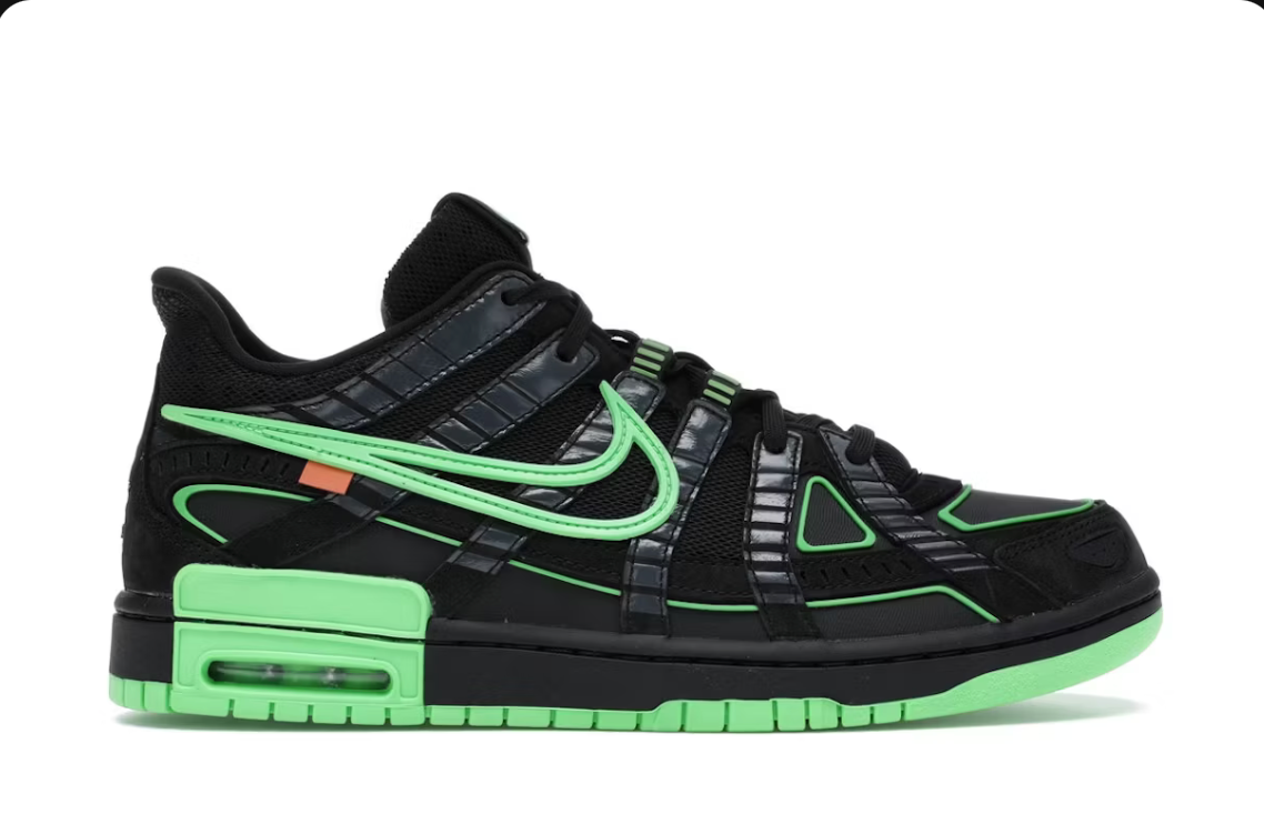 Nike Air Rubber Dunk Off-White Green Strike