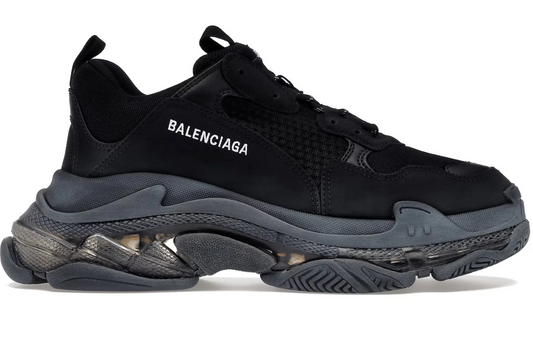 Balenciaga Triple S Black Clear Sole