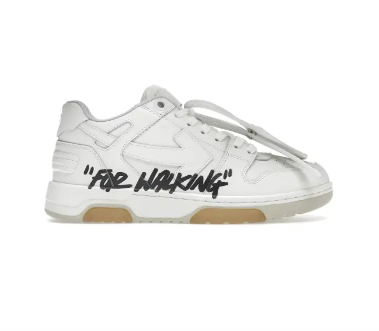 Off White Out of Office White Black "For Walking"