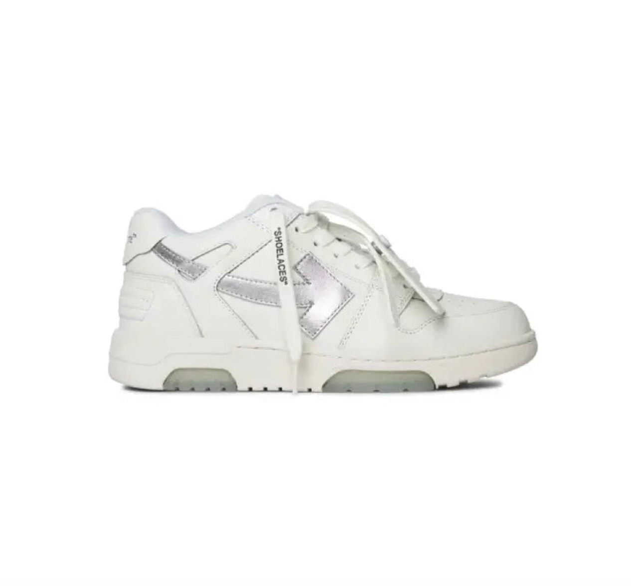 Off White Out of Office White Silver