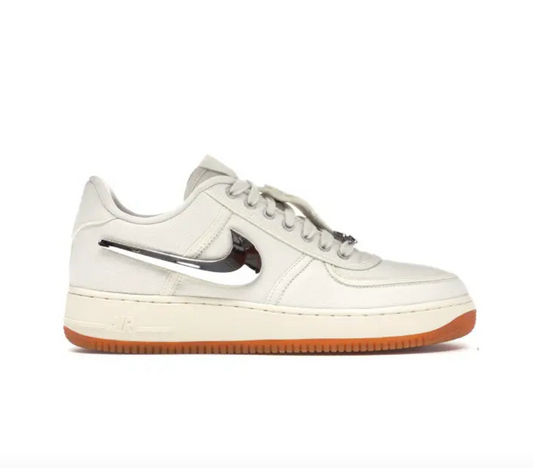 Off White Air Force 1 Travis Scott Sail