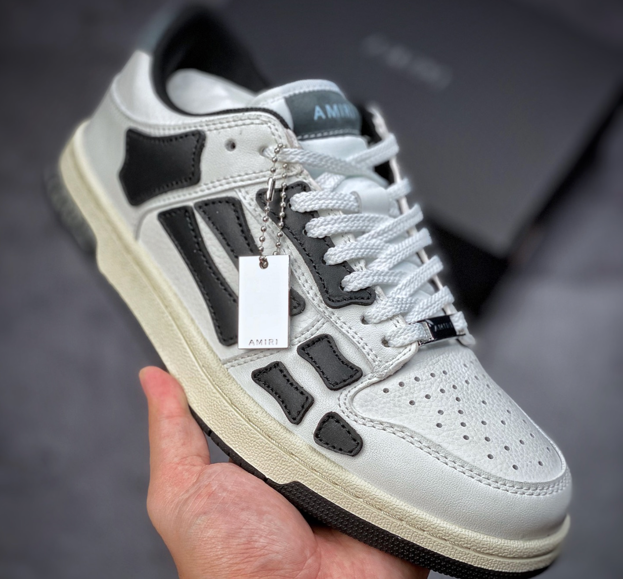 Amiri Skeleton White