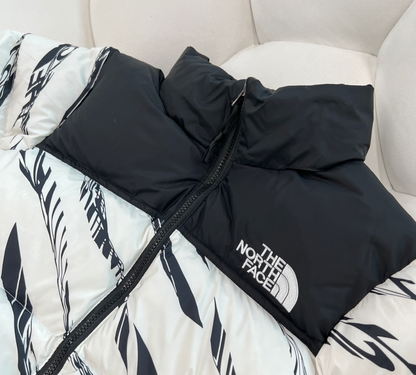 The North Face jakna bijelo crna