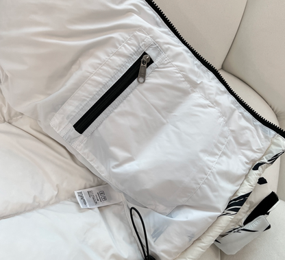The North Face jakna bijelo crna