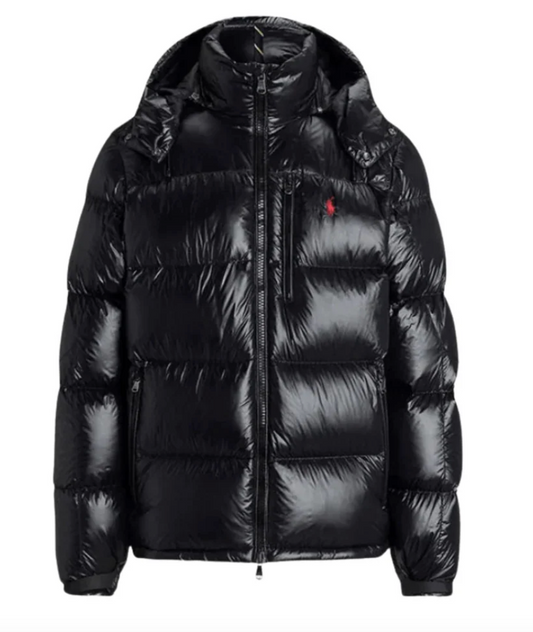 Polo Black Shiny Jacket