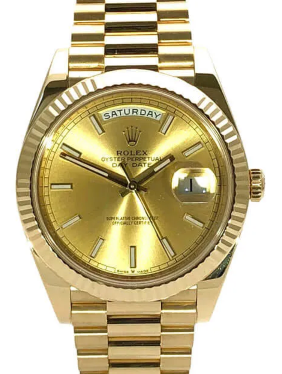 Rolex Day-Date II Champagne Dial 228238 40 mm