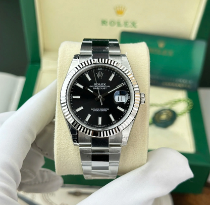Rolex Datejust Black Dial 116334 41 mm