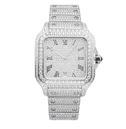 Moissanaite Cartier Santos