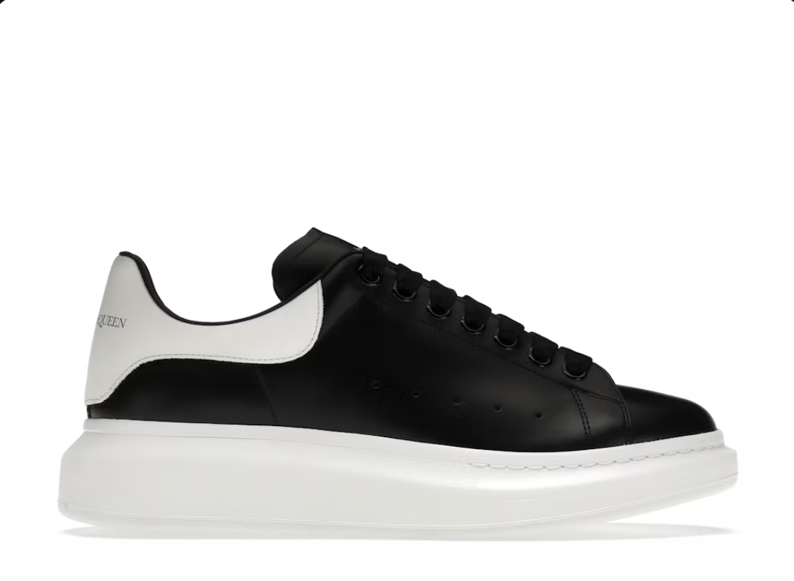Alexander McQueen Oversized Black White