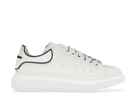 Alexander McQueen Oversized White Black Trim