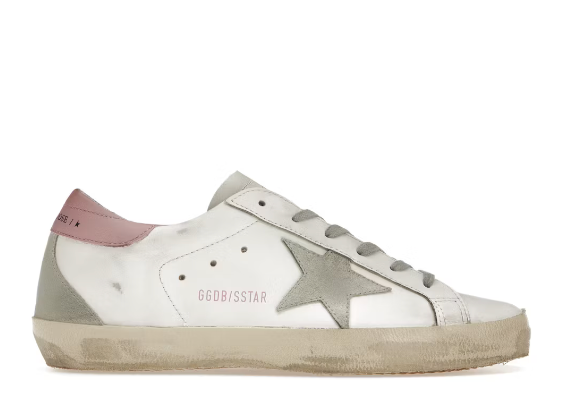 Golden Goose Super-Star White Light Pink