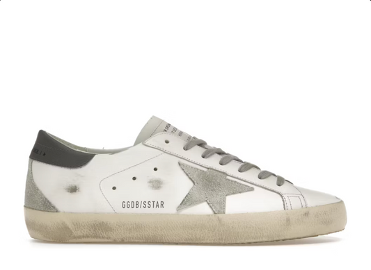 Golden Goose Super-Star White Grey