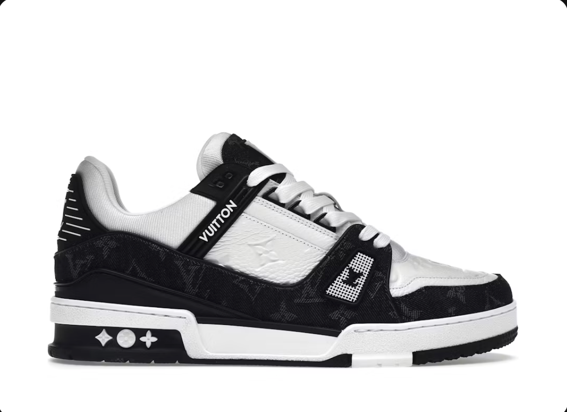 Louis Vuitton LV Trainer White Black