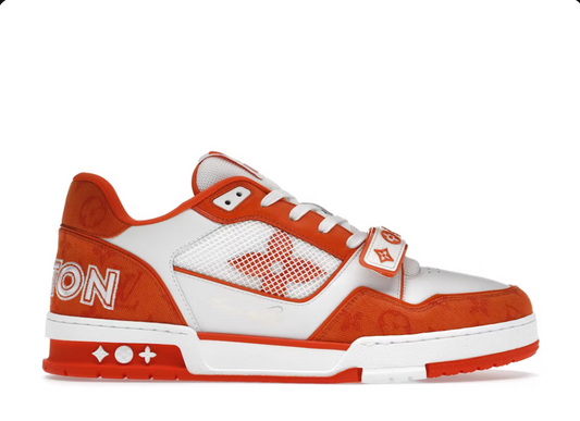 Louis Vuitton Trainer Monogram Denim Orange