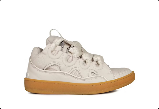 Lanvin Curb Sneaker Chalk