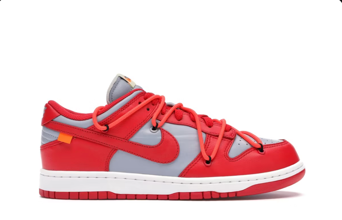Nike Dunk Low Off-White University Red