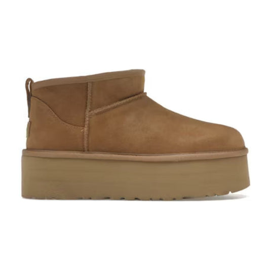 UGG Classic Ultra Mini Platform Boot Chestnut