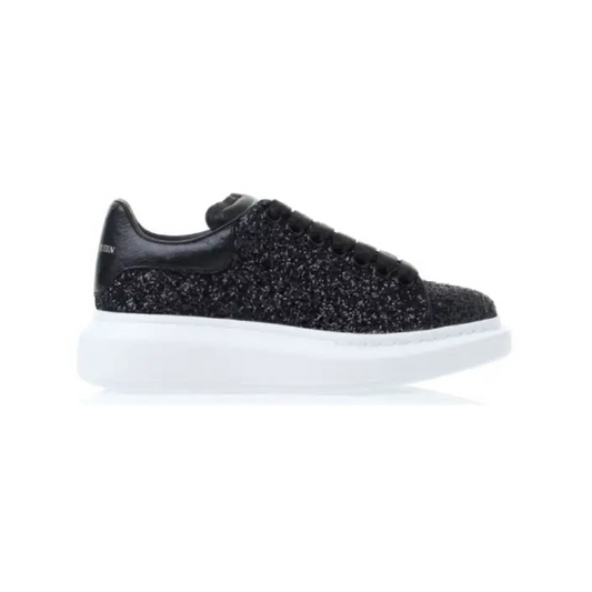 Alexander McQueen Black Glitter