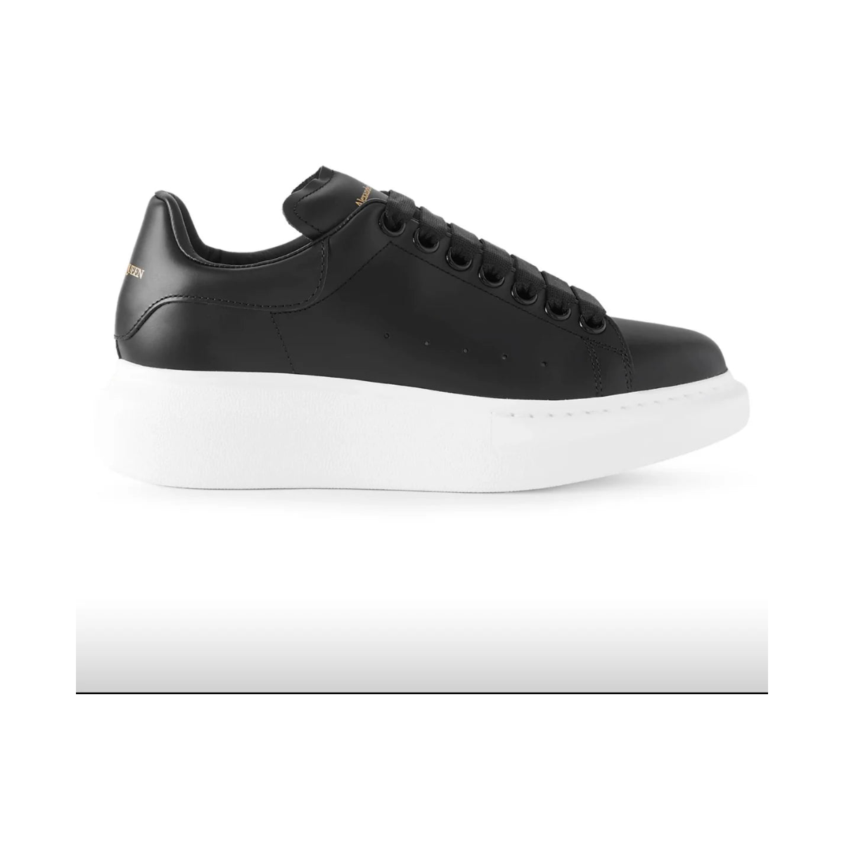 Alexander McQueen Black White Sole