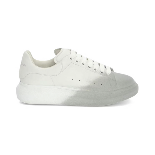 Alexander McQueen Oversized Sprayed Ombre White Melange