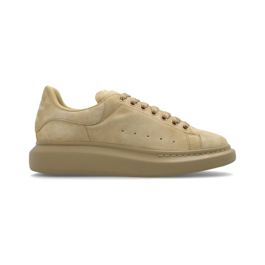 Alexander McQueen Oversized Beige Calf Suede