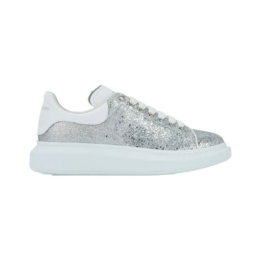 Alexander McQueen Silver Glitter