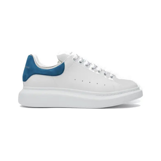 Alexander Mcqueen White Worker Blue