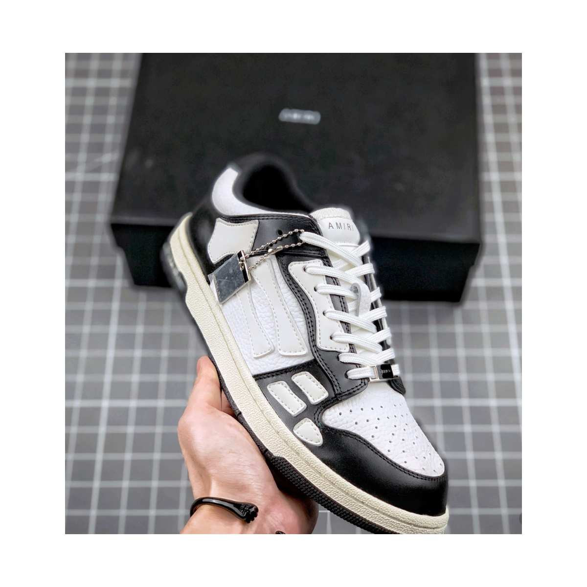 Amiri Skeleton Black