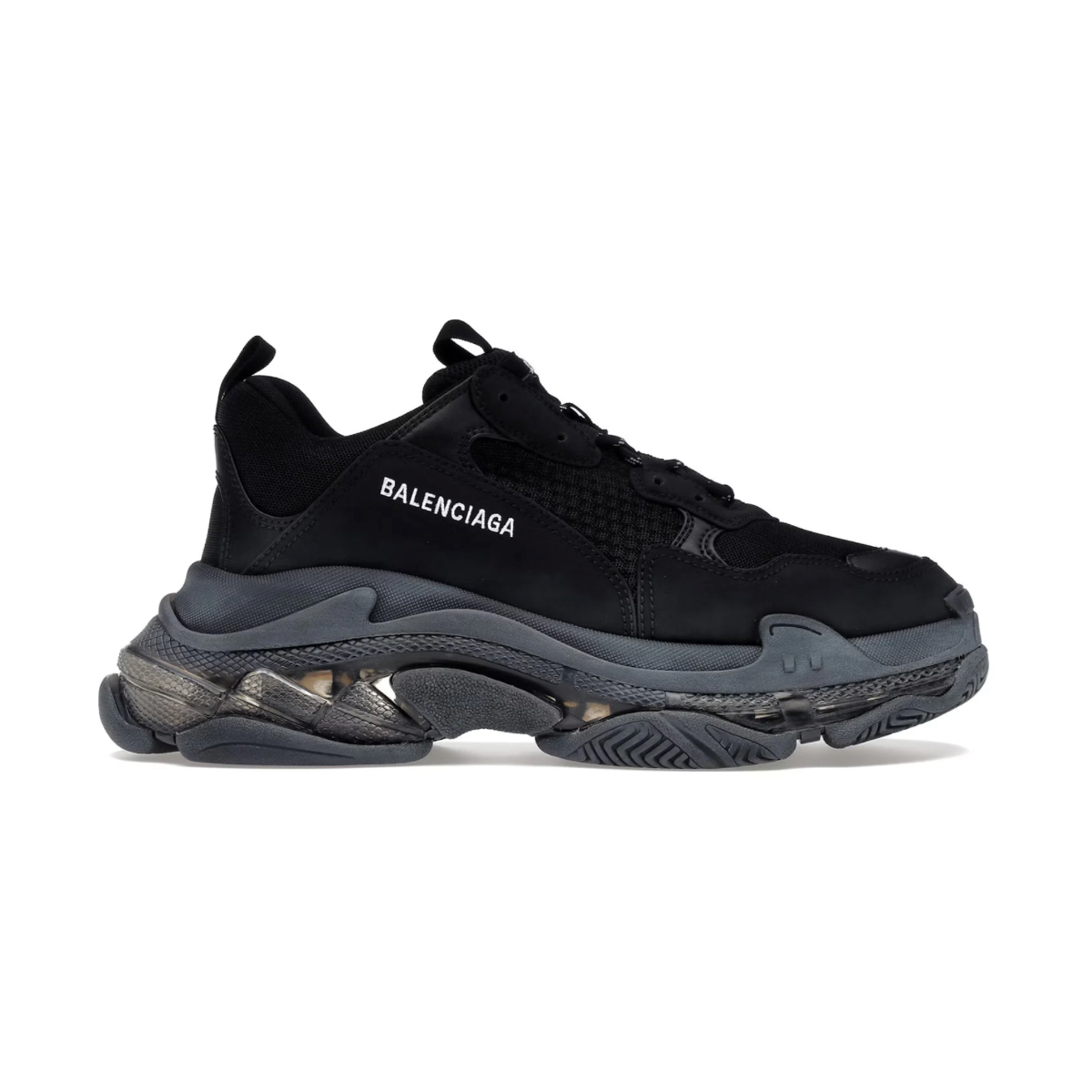 Balenciaga Triple S Black Clear Sole