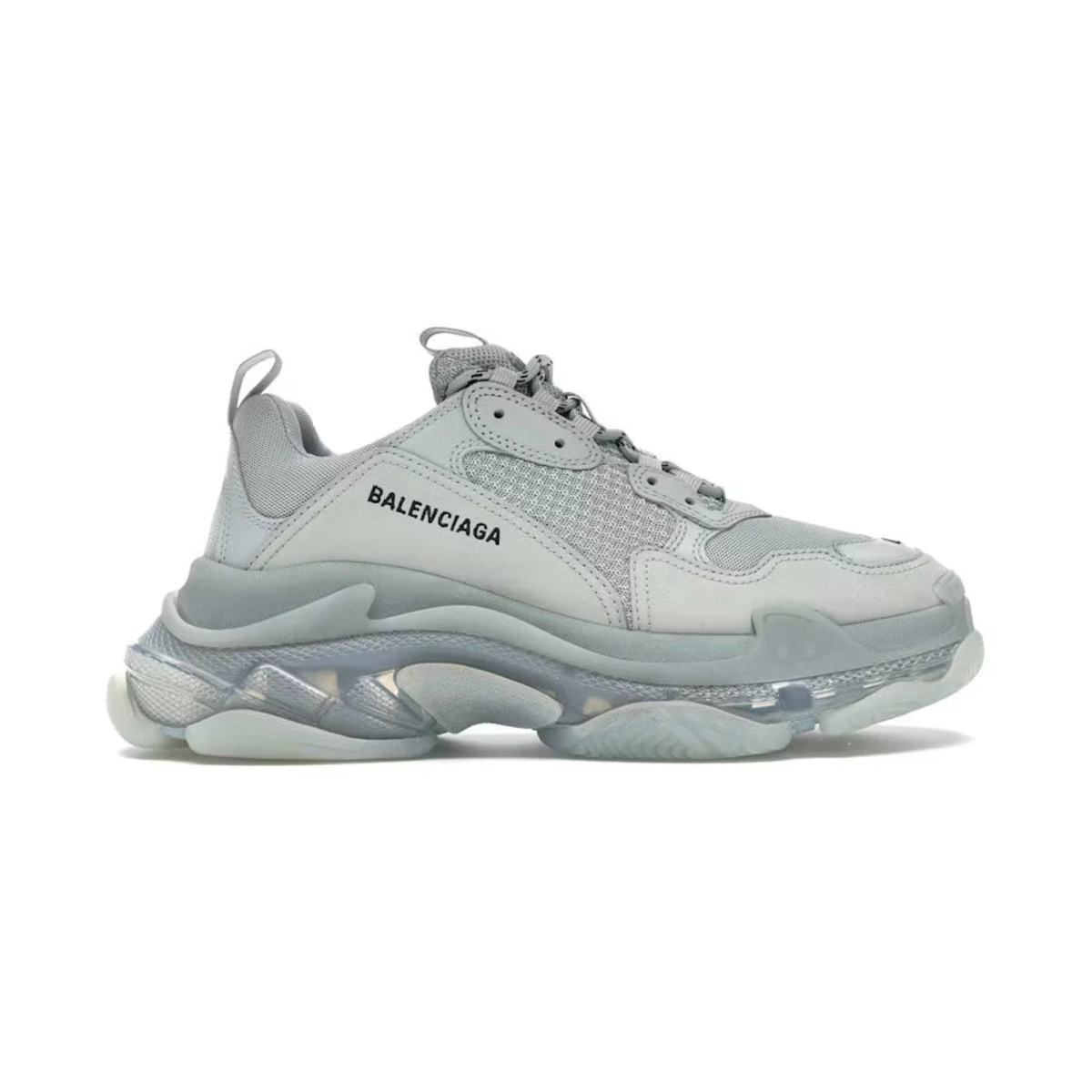 Balenciaga Triple S Grey (Clear Sole)