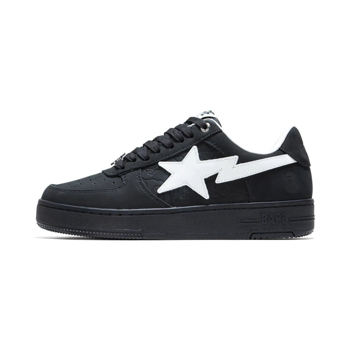 A Bathing Ape "Bapesta" Black/White