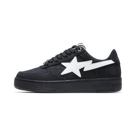 A Bathing Ape "Bapesta" Black/White