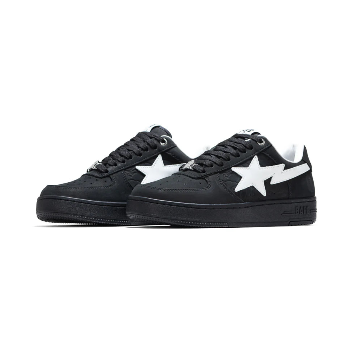 A Bathing Ape "Bapesta" Black/White