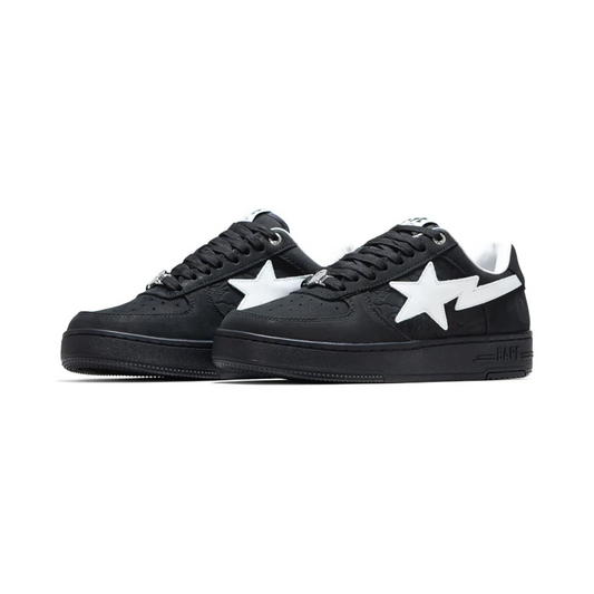 A Bathing Ape "Bapesta" Black/White