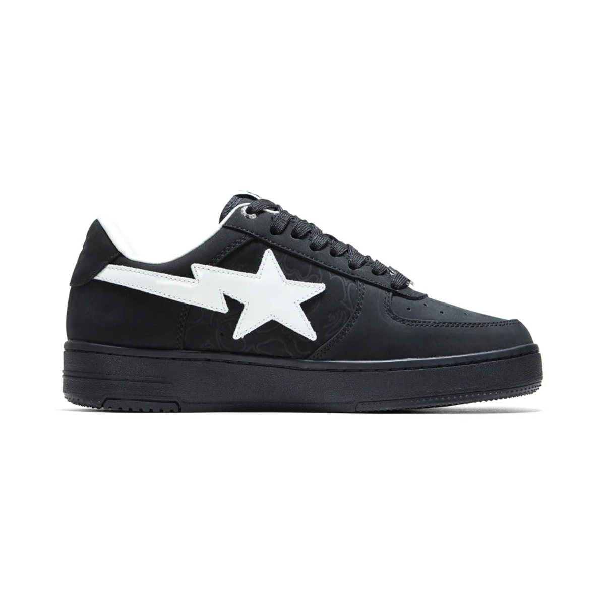 A Bathing Ape "Bapesta" Black/White