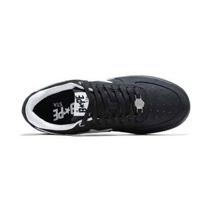 A Bathing Ape "Bapesta" Black/White